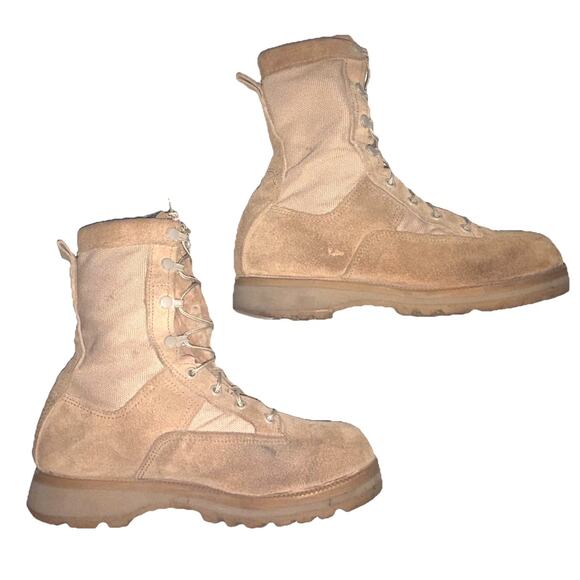 Belleville Goretex Mens Size 6.5 W Tan Desert Combat Boots Made USA main image 6
